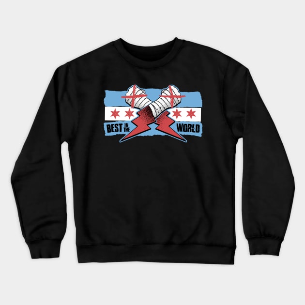 Best In The World Crewneck Sweatshirt by Artist Club